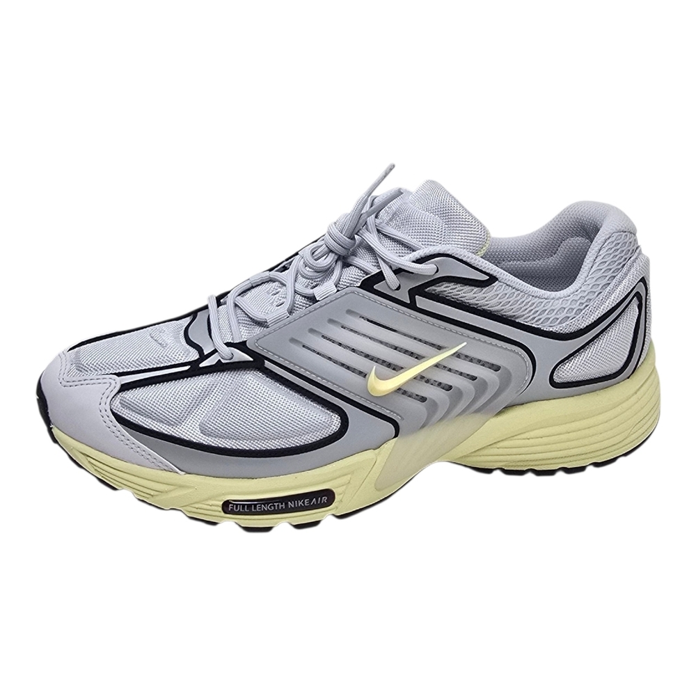 Nike Men’s Athletic Sneaker — Light Gray with Pale Yellow Accents